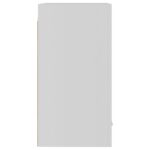 Armoire suspendue Blanc 39,5x31x60 cm Bois d'ingénierie – Image 6