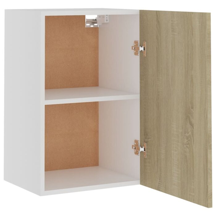 Armoire suspendue Chêne sonoma 39,5x31x60 cm Bois d'ingénierie – Image 5