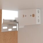 Armoire suspendue "Lyon" Gris béton 39,5x31x60 cm – Image 8