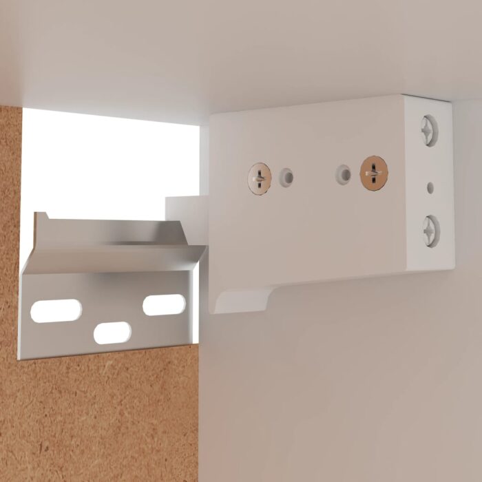Armoire suspendue "Lyon" Gris béton 39,5x31x60 cm – Image 8