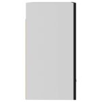 Armoire suspendue "Lyon" Noir 50x31x60 cm Bois d'ingénierie – Image 7