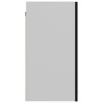 Armoire suspendue Noir 60x31x60 cm Bois d'ingénierie – Image 6