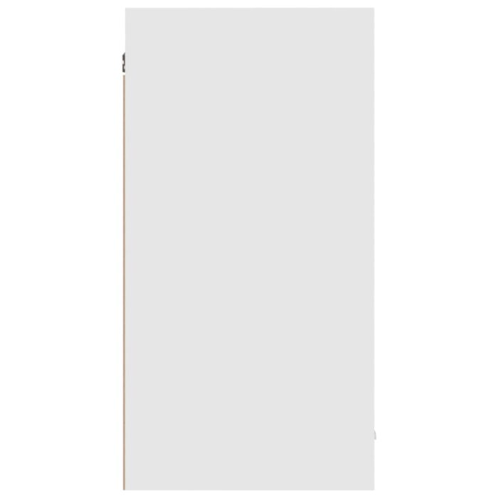 Armoire suspendue Blanc 80x31x60 cm Bois d’ingénierie – Image 6