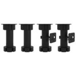 Armoire de plancher d'angle "Lyon" blanc 75,5x75,5x81,5 cm – Image 6