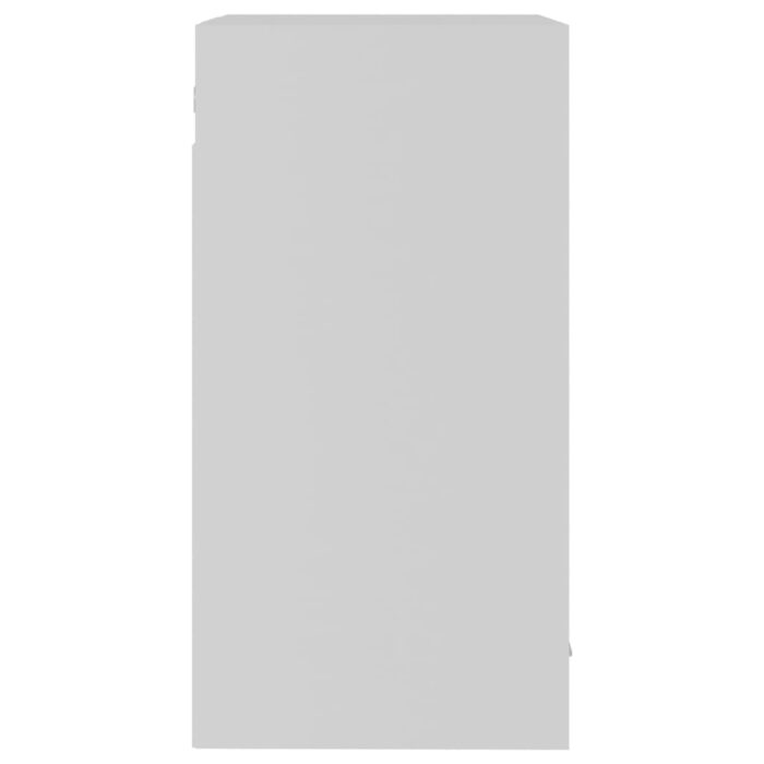 Armoire en verre suspendue "Lyon" Blanc 40x31x60 cm – Image 6