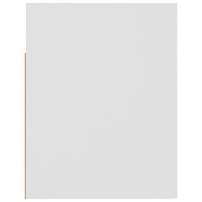 Armoire suspendue "Lyon" Blanc 60x31x40 cm Bois d'ingénierie – Image 6