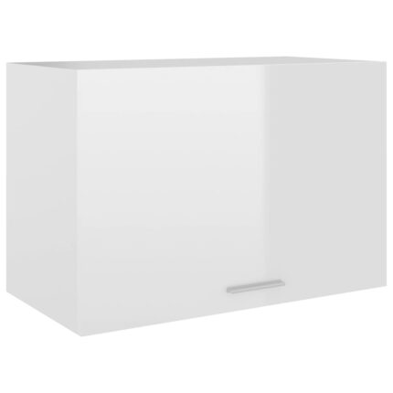 Armoire suspendue "Lyon" Blanc brillant 60x31x40 cm
