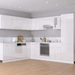 Armoire suspendue "Lyon" Blanc brillant 60x31x40 cm – Image 2