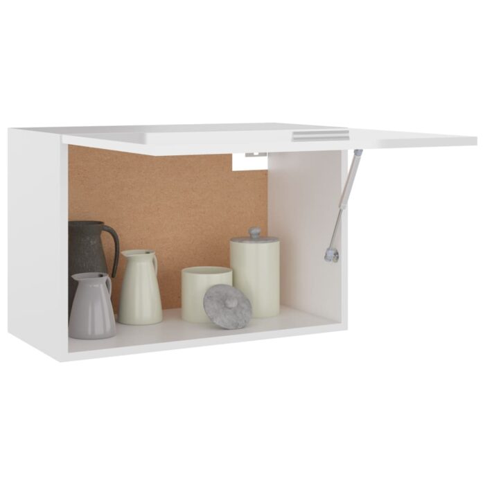 Armoire suspendue "Lyon" Blanc brillant 60x31x40 cm – Image 3