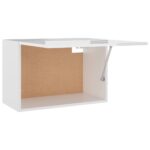 Armoire suspendue "Lyon" Blanc brillant 60x31x40 cm – Image 4
