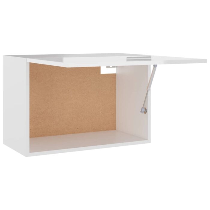 Armoire suspendue "Lyon" Blanc brillant 60x31x40 cm – Image 4
