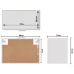 Armoire suspendue "Lyon" Blanc brillant 60x31x40 cm – Image 8
