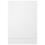 Panneau de lave-vaisselle Blanc 45x3x67 cm Aggloméré – Image 2
