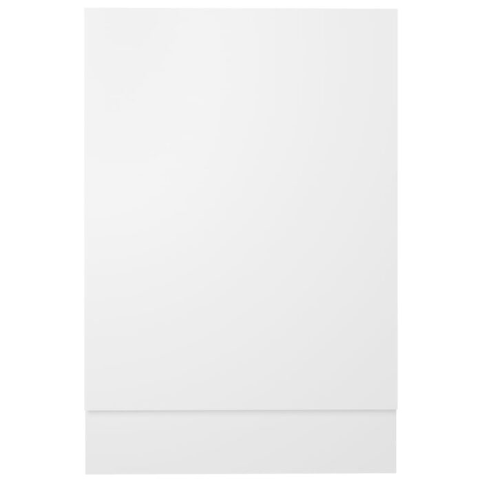 Panneau de lave-vaisselle Blanc 45x3x67 cm Aggloméré – Image 2