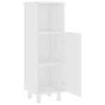 Armoire de salle de bain Blanc 30x30x95 cm Bois d'ingénierie – Image 4