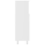 Armoire de salle de bain Blanc 30x30x95 cm Bois d'ingénierie – Image 6
