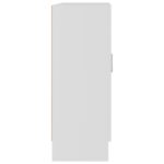 Bibliothèque Blanc 82,5x30,5x80 cm Bois d'ingénierie – Image 4