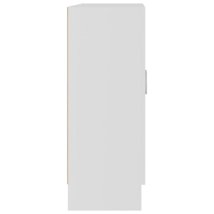 Bibliothèque Blanc 82,5x30,5x80 cm Bois d'ingénierie – Image 4