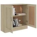 Bibliothèque Chêne sonoma 82,5x30,5x80 cm Bois d'ingénierie – Image 2