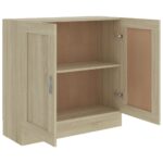 Bibliothèque Chêne sonoma 82,5x30,5x80 cm Bois d'ingénierie – Image 3