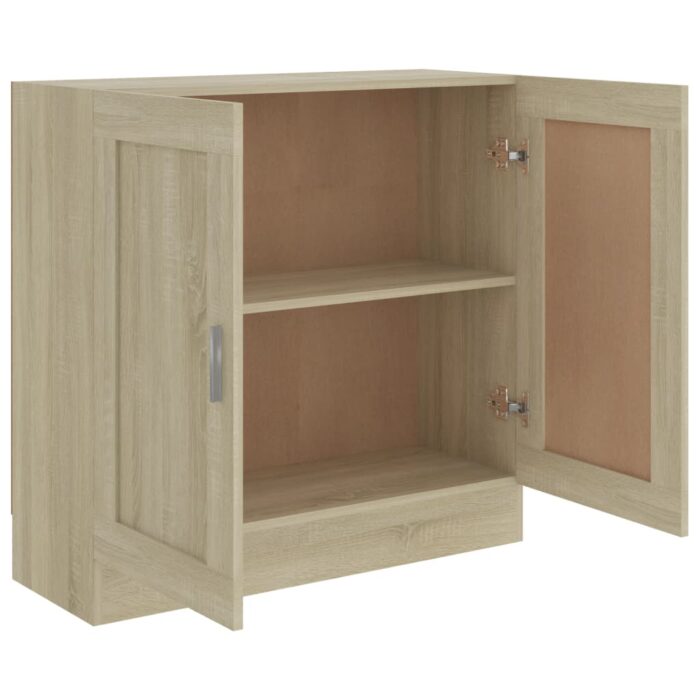 Bibliothèque Chêne sonoma 82,5x30,5x80 cm Bois d'ingénierie – Image 3