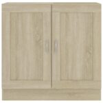 Bibliothèque Chêne sonoma 82,5x30,5x80 cm Bois d'ingénierie – Image 4