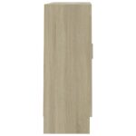 Bibliothèque Chêne sonoma 82,5x30,5x80 cm Bois d'ingénierie – Image 5