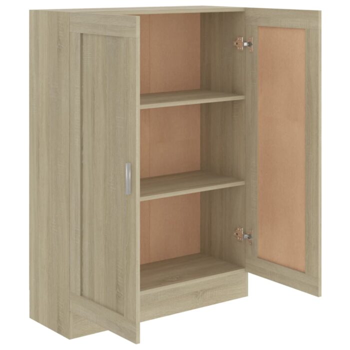 Bibliothèque Chêne sonoma 82,5x30,5x115 cm Bois d'ingénierie – Image 3