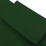 Lit de repos d'extérieur avec auvent et oreillers Vert – Image 4
