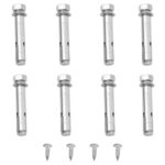 Auvent latéral rétractable de patio 600x160 cm noir – Image 5