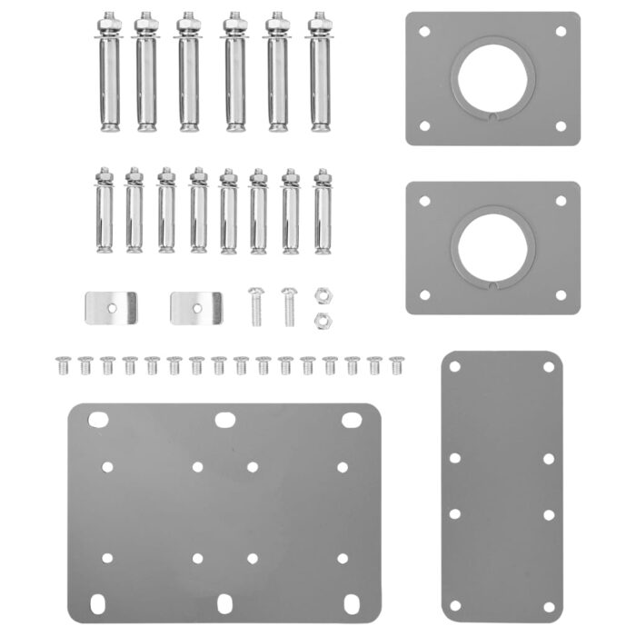 Auvent latéral rétractable de patio 170x1200 cm Crème – Image 7