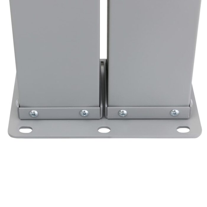 Auvent latéral rétractable de patio 170x1200 cm Marron – Image 6