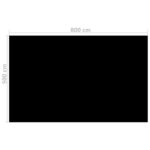 Couverture de piscine rectangulaire 800x500 cm PE Noir – Image 3
