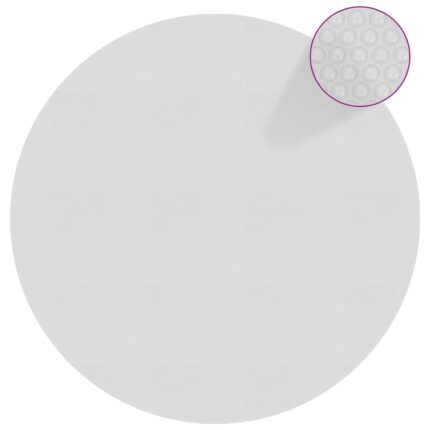 Film solaire de piscine flottant PE 527 cm Gris