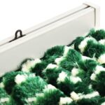 Moustiquaire Vert et blanc 56x185 cm Chenille – Image 3