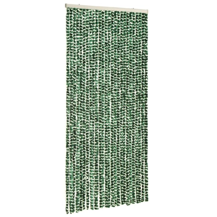 Moustiquaire Vert et blanc 100x220 cm Chenille – Image 2
