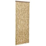 Moustiquaire Beige et marron 56x185 cm Chenille – Image 2