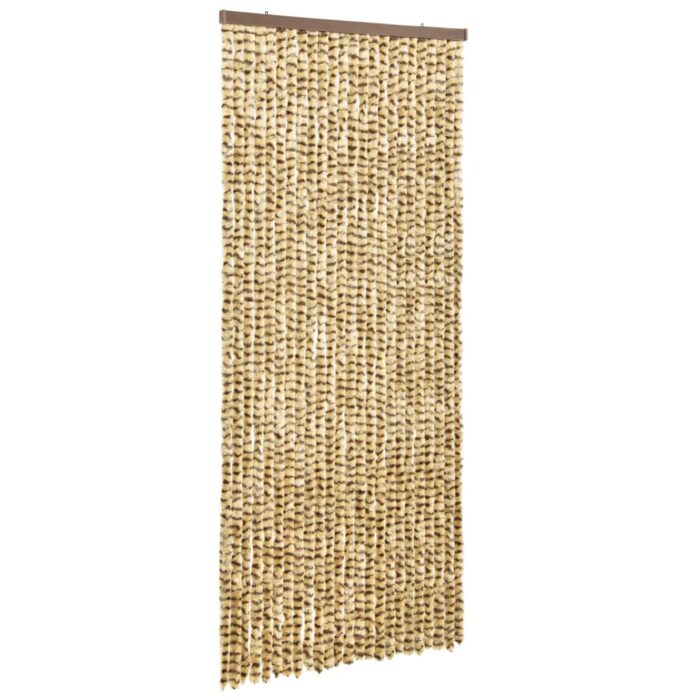 Moustiquaire Beige et marron 90x220 cm Chenille – Image 2