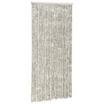 Moustiquaire Gris clair et gris foncé 100x220 cm Chenille – Image 2
