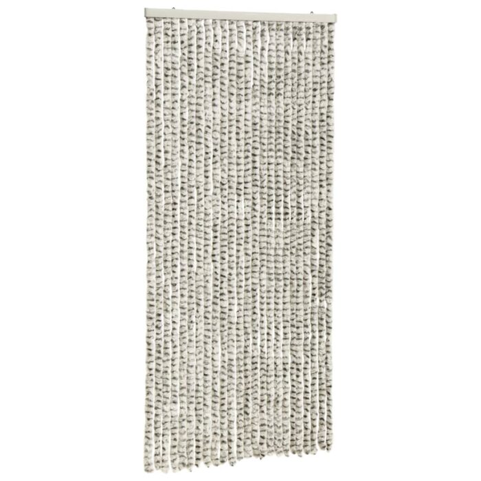 Moustiquaire Gris clair et gris foncé 100x220 cm Chenille – Image 2