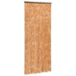 Moustiquaire Ocre et blanc 90x220 cm Chenille – Image 2