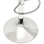 Tabourets de bar lot de 2 vert cuir artificiel – Image 7