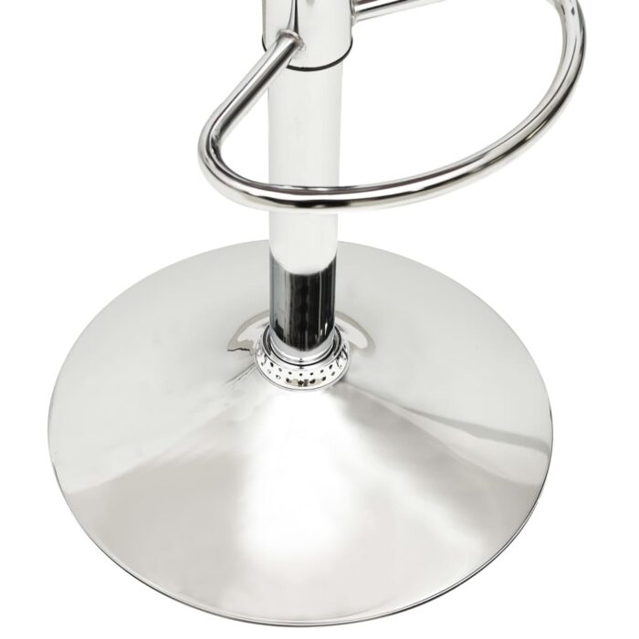 Tabourets de bar lot de 2 vert cuir artificiel – Image 7