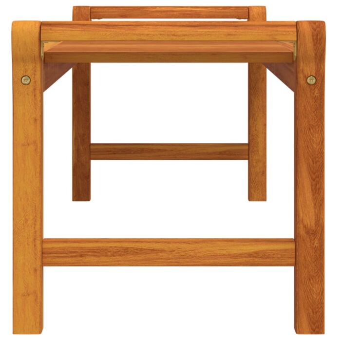 Table basse 100x50x50 cm Bois d'acacia massif – Image 2
