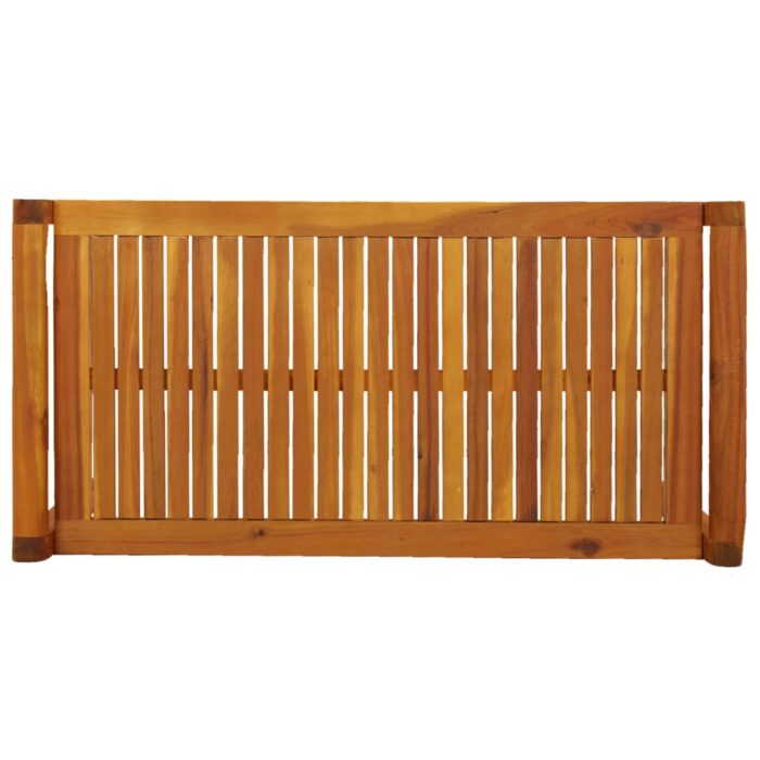 Table basse 100x50x50 cm Bois d'acacia massif – Image 3