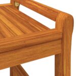 Table basse 100x50x50 cm Bois d'acacia massif – Image 4