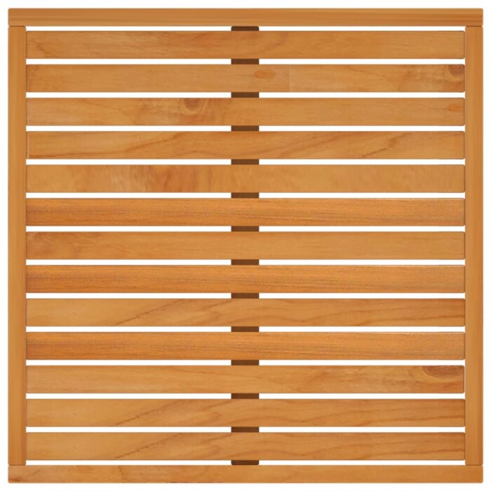 Salon de jardin 2 pcs avec coussins Bois d'acacia solide – Image 5