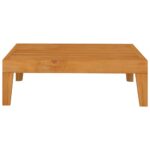 Table de jardin 68,5x68,5x24 cm Bois d'acacia massif – Image 2