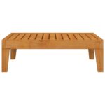 Table de jardin 68,5x68,5x24 cm Bois d'acacia massif – Image 3
