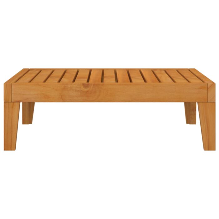 Table de jardin 68,5x68,5x24 cm Bois d'acacia massif – Image 3